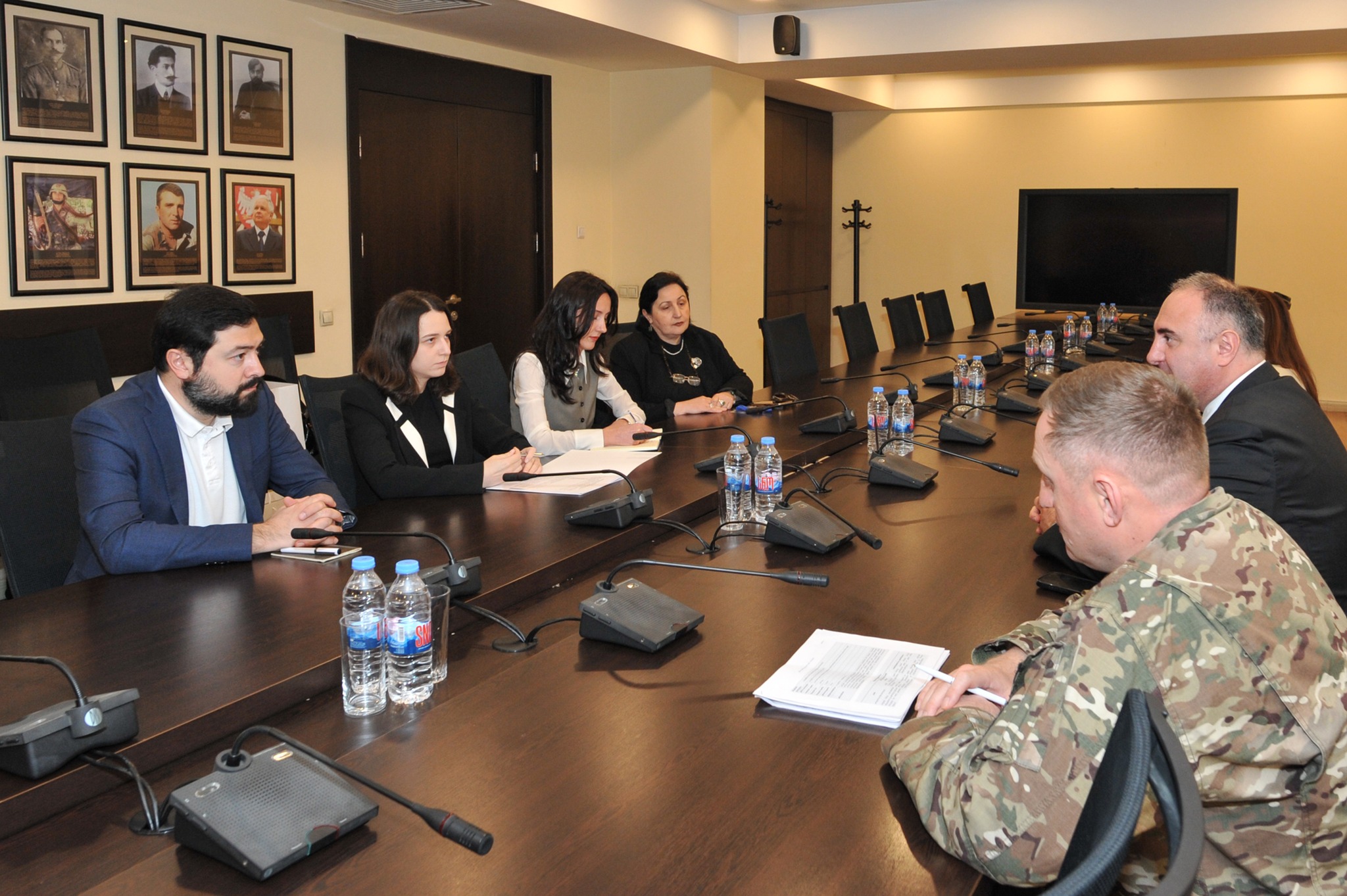 Meeting with the representatives of the Ministry of Defence