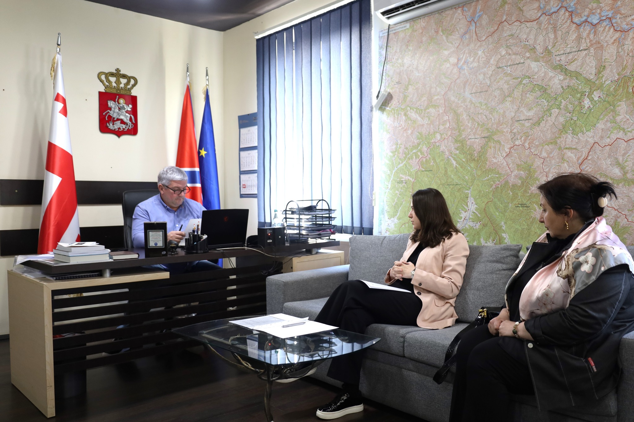 Representatives of Zurab Zhvania School of Public Administration Presented the Public Administration Program in Akhmeta City Hall