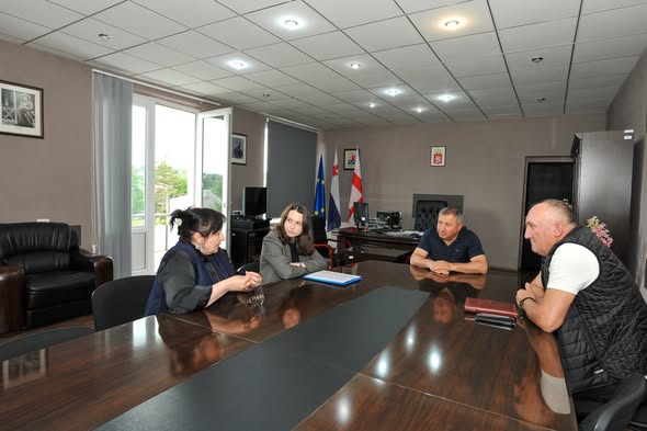 შეხვედრა წალკის მუნიციპალიტეტის მერიაში