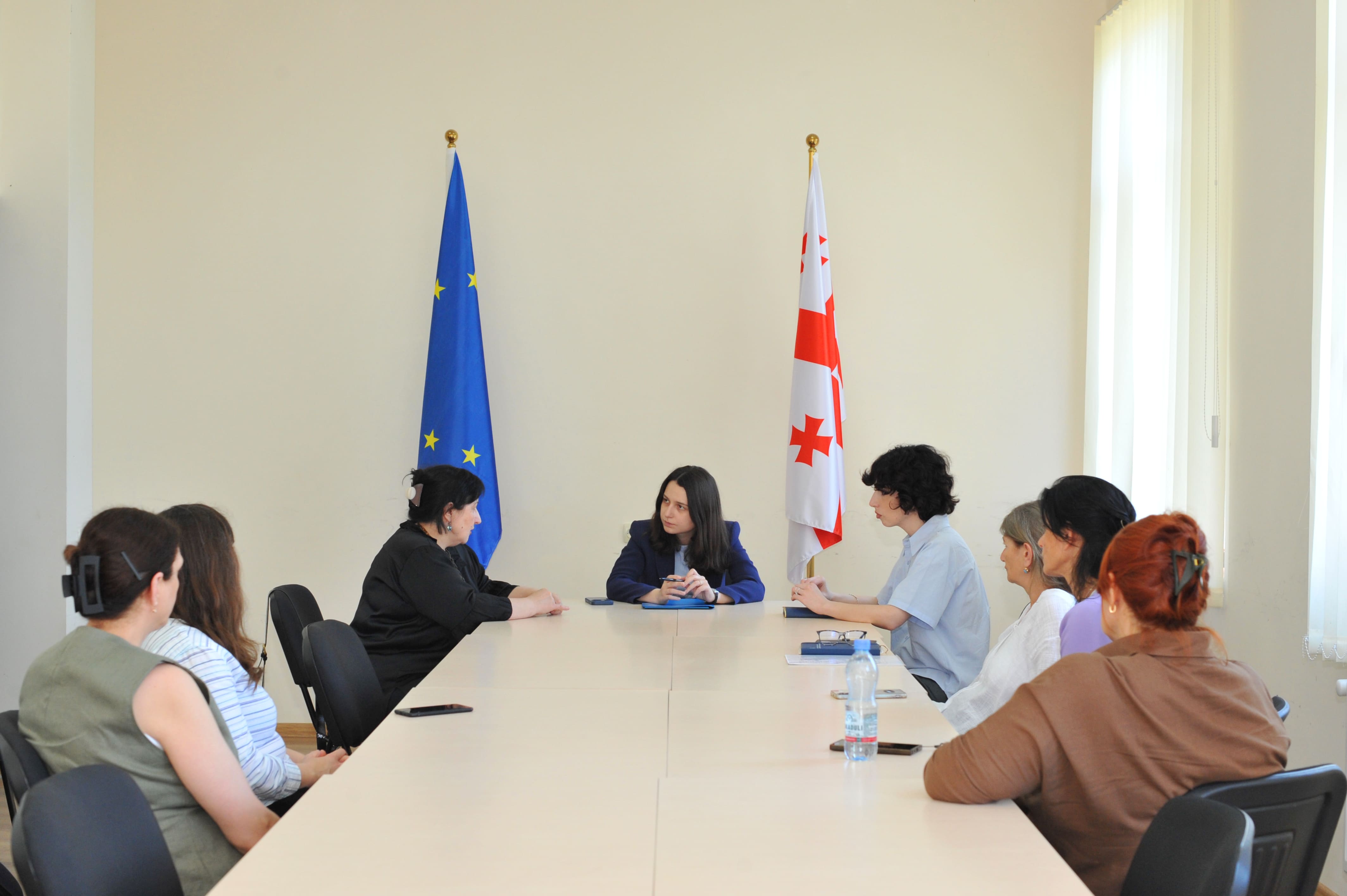 Meeting with the Trainers of Lagodekhi Municipality