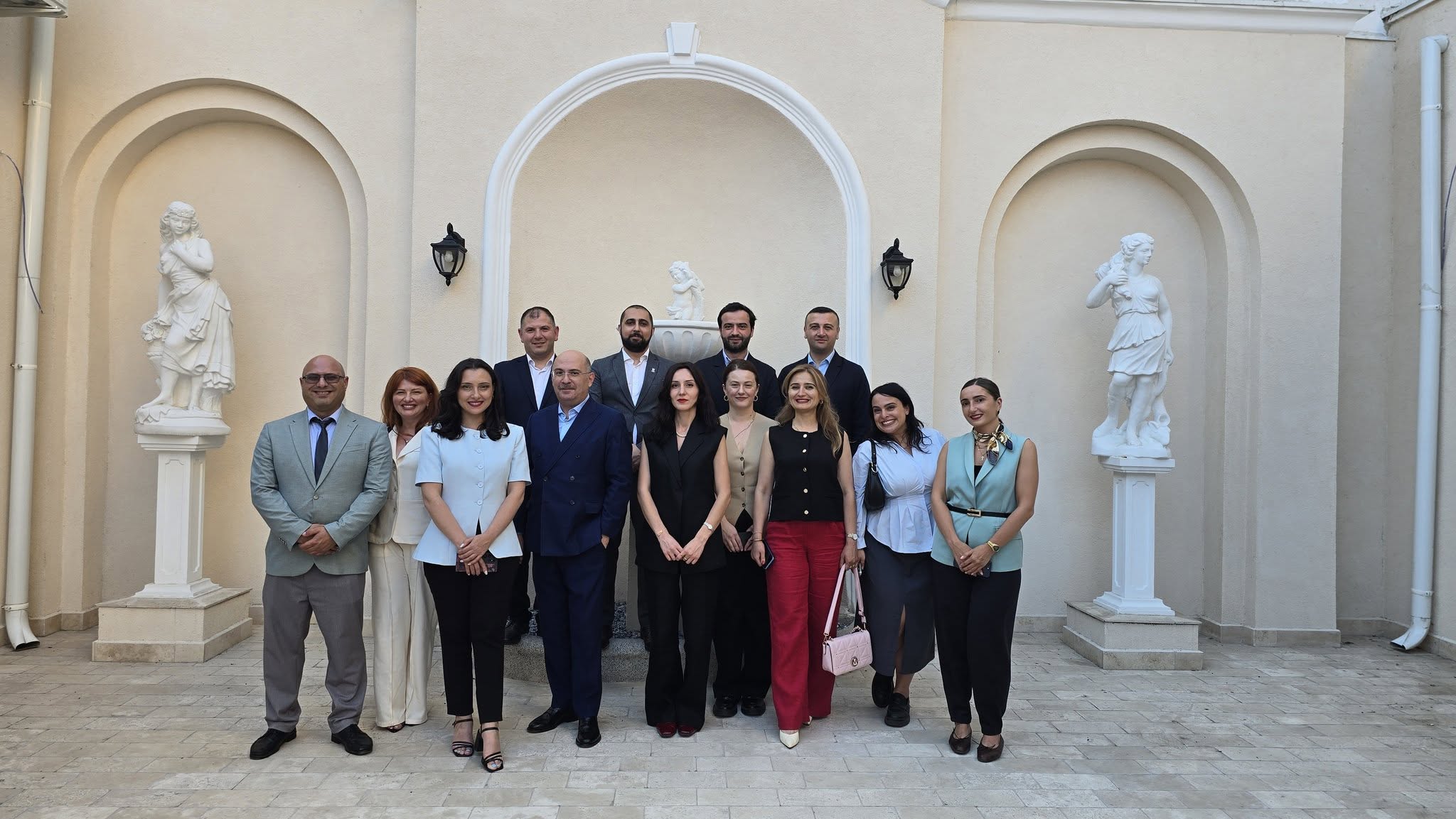 The Participants of the project "Leadership in Modern Public Service" visited the Embassy of Georgia to Hungary.